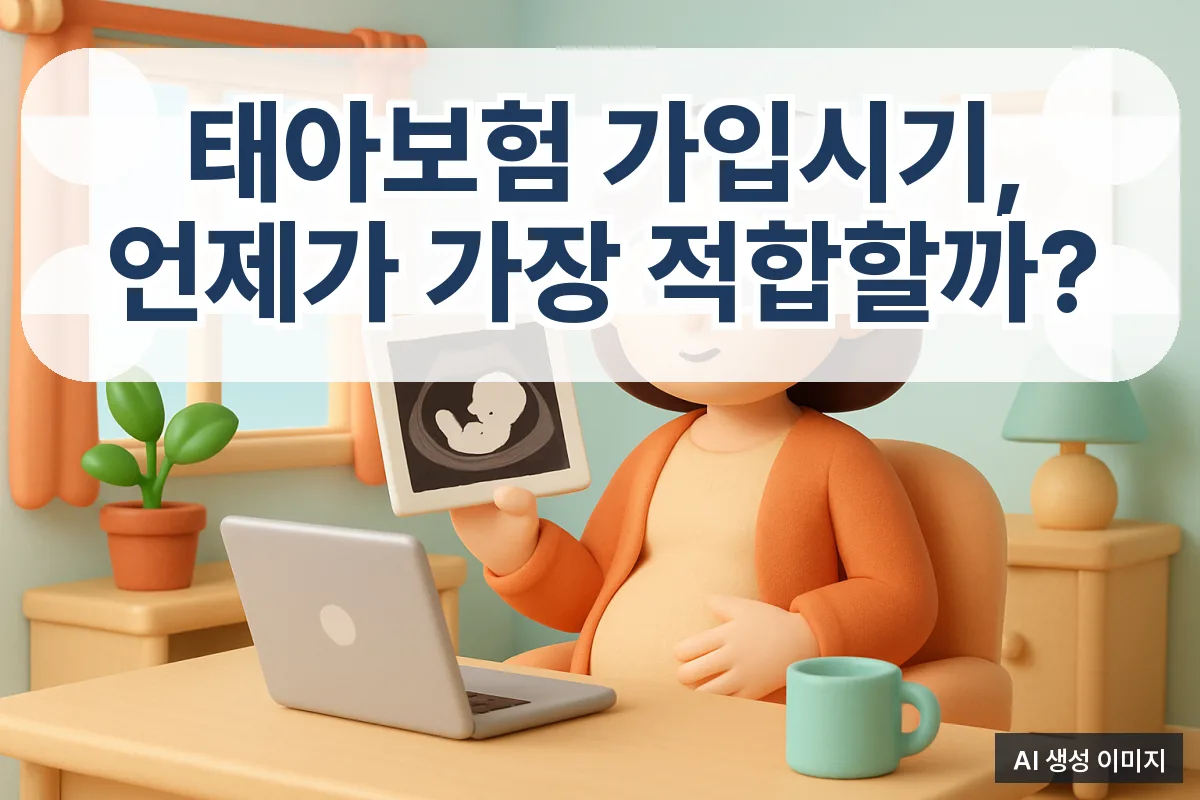태아보험 가입시기, 언제가 가장 적합할까?