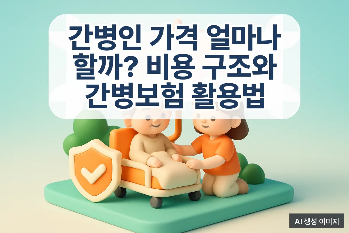 간병인 가격 얼마나 할까? 비용 구조와 간병보험 활용법