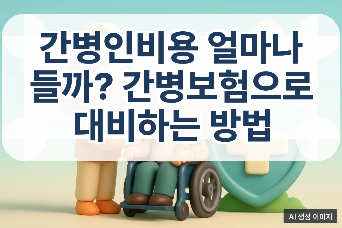 간병인비용 얼마나 들까? 간병보험으로 대비하는 방법